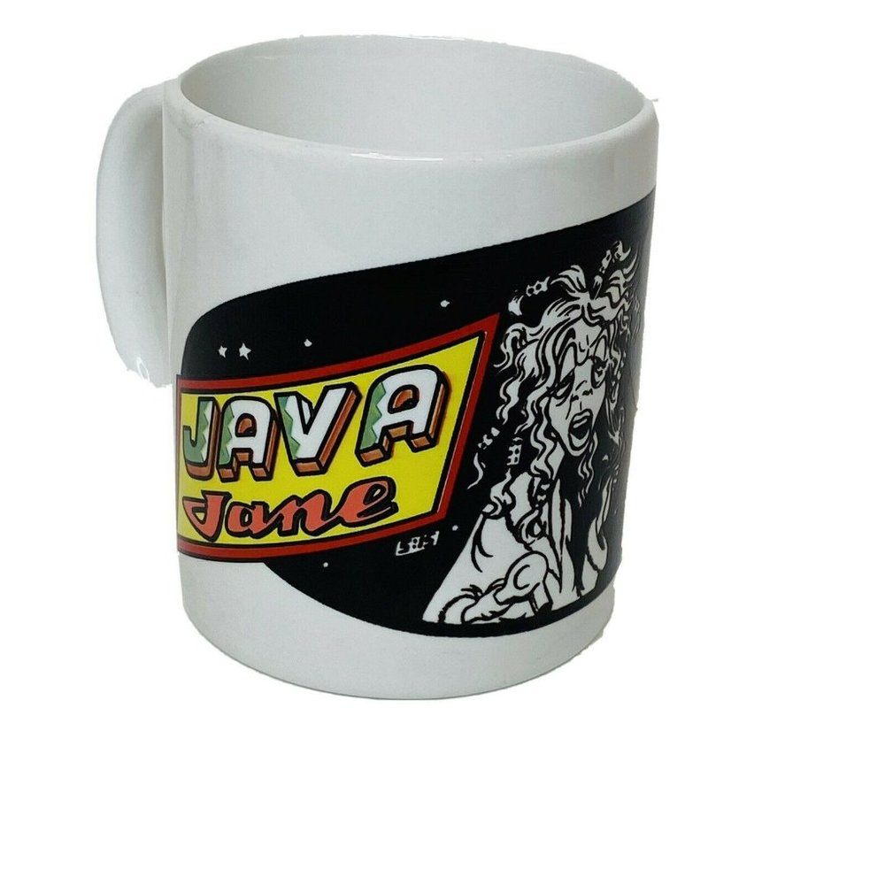 Rare Java Jane coffee wondermug Mug Tea Collectable Scary Friend Ugly Bestie